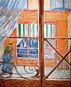 A Pork Butchers Shop Seen from a Window By Vincent van Gogh