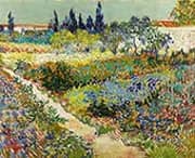 Garden at Arles 1888 By Vincent van Gogh