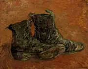 Pair of Shoes By Vincent van Gogh