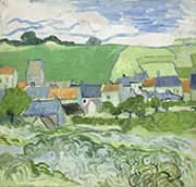 View of Auvers By Vincent van Gogh