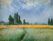 Field of Corn 1881 By Claude Monet