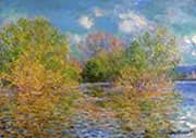 The Seine Near Giverny 1888 By Claude Monet
