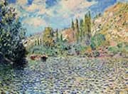 The Seine at Vetheuil 1879 By Claude Monet