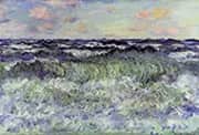 Study of the Sea 1881 By Claude Monet