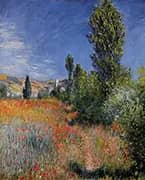 Landscape on the Ile Saint Martin 1880 By Claude Monet
