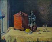 At the Window 1882 By Paul Gauguin