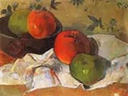 Apples and Bowl 1888 By Paul Gauguin