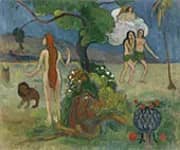 Adam and Eve Paradise Lost c1890 By Paul Gauguin