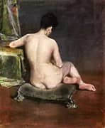 Pure The Model c1888 By William Merritt Chase