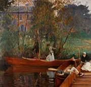 A Boating Party 1889 By John Singer Sargent