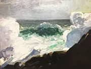 Green Breaker By George Bellows