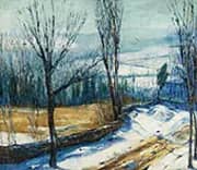 Jersey Woods 1909 By George Bellows