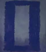 Two Blues Seagram By Mark Rothko (Inspired By)