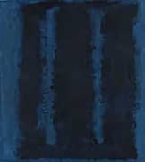 Two Blues Double By Mark Rothko (Inspired By)