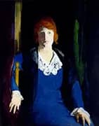 Portrait of Florence Pierce 1914 By George Bellows