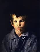 The Cross Eyed Boy By George Bellows