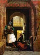Arnaut Guards in Cairo 1861 By Jean Leon Gerome