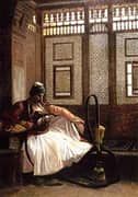 Arnaut Smoking 1865 By Jean Leon Gerome