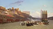 Chariot Race 1876 By Jean Leon Gerome
