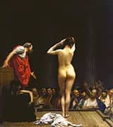 Selling Slaves in Rome 1886 By Jean Leon Gerome