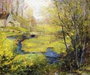 Springtime By Robert William Vonnoh