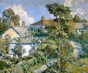 Hill Town Cornwall 1913 By Walter Elmer Schofield