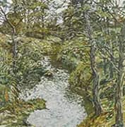 Wandering Brook By Walter Elmer Schofield