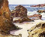 Rocks and Sea By George Gardner Symons