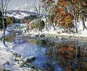 The First Snowfall By George Gardner Symons