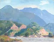 Western Landscape By Arthur Wesley Dow