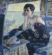 Woman by a Window By Richard Emil Miller