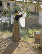 Washing Day 1900 By Elin Kleopatra Danielson Gambogi