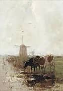 Cows near The Waterfront 2 By Willem Maris
