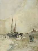On The Dutch Coast By Johan Hendrik Weissenbruch