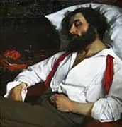 Sleeping Man 1861 By Charles Auguste Emile Durant (Carolus Duran)