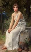 Beauty in a Garden By Charles Amable Lenoir