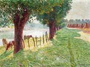 End of August 1909 By Emile Claus