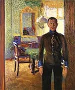 Portrait of Lieutenant Alois Gerstl By Richard Gerstl