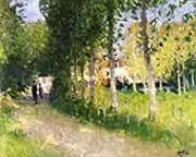 The Stroll By Pierre Eugene Montezin