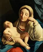 Madonna with Child By Guido Reni