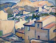 Cassis Rooftops 1913 By Samuel John Peploe