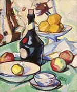 The Benedictine Bottle 1914 By Samuel John Peploe