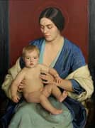 A Modern Madonna By William Paxton