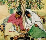 Autumn 1919 By Walter Ufer