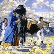 Going East 1917 By Walter Ufer