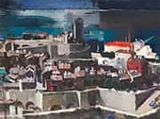 Mediterranean Harbor By Vilmos aba-Novak