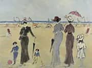 Sur La Plage By Henry Saint-Clair