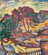 Large Trees L'Estaque c1906 By Georges Braque