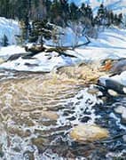 Spring Flood 1895 By Pekka Halonen