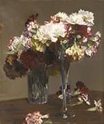 Still Life of Carnations By Sir George Clausen